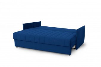 Прямой диван-кровать Пекин Мора синий