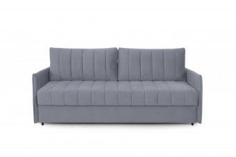 Прямой диван-кровать Пекин Мора серый