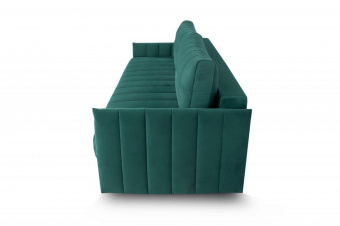 Прямой диван-кровать Пекин Мора зеленый