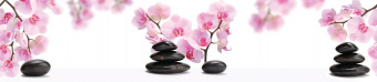 Панель SP 131 Розовые орхидеи с камнями 2800х610х6 купить
