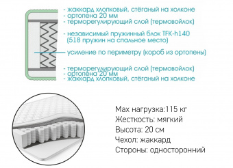 Матрас 1600*2000 Prestige Soft